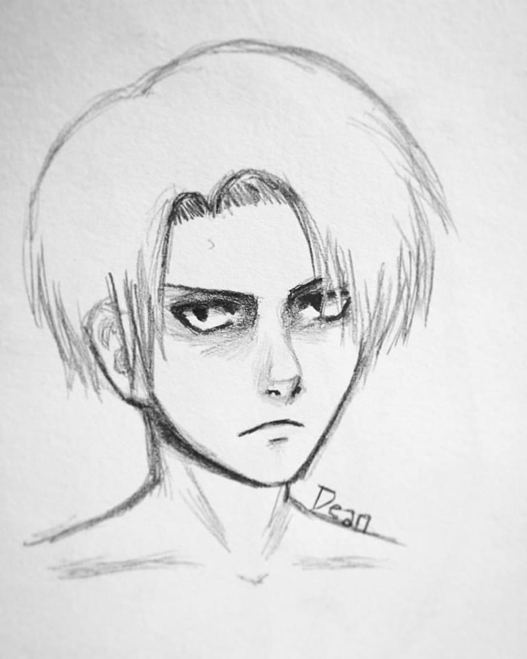 Levi Drawing by viviatwilight on DeviantArt