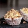 Apple crumble muffins