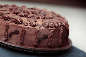 Chocolate cream cake