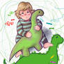 Dinosaur drawing