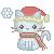 Free Icon: Snow Kitten