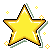 Gold Star Sticker Icon by Zagittorch