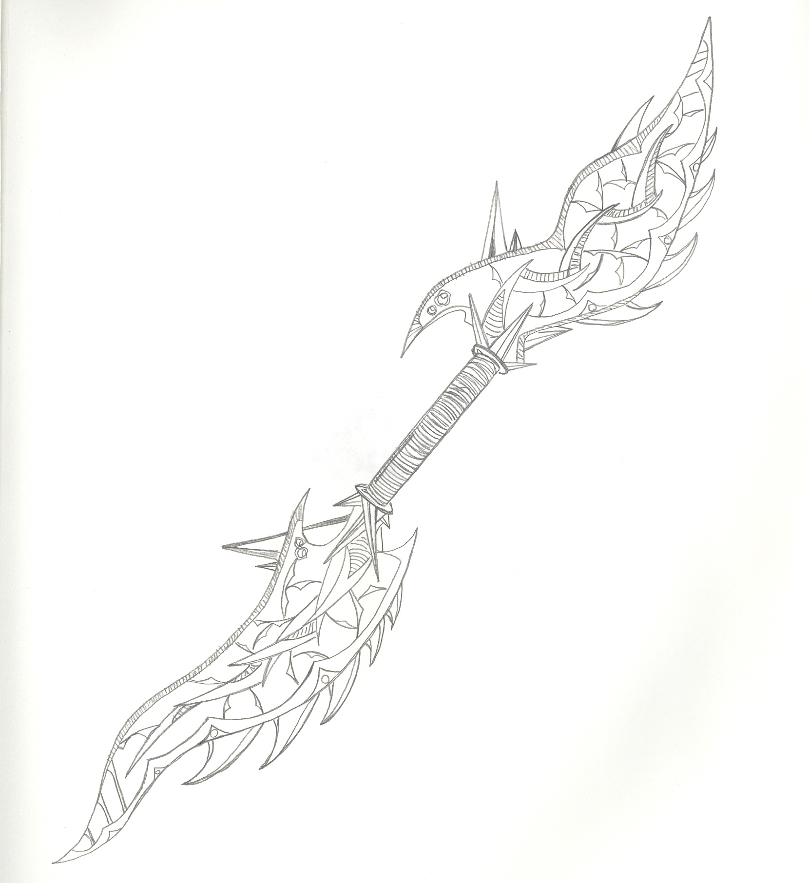 Twin Blades by Nekekami on DeviantArt