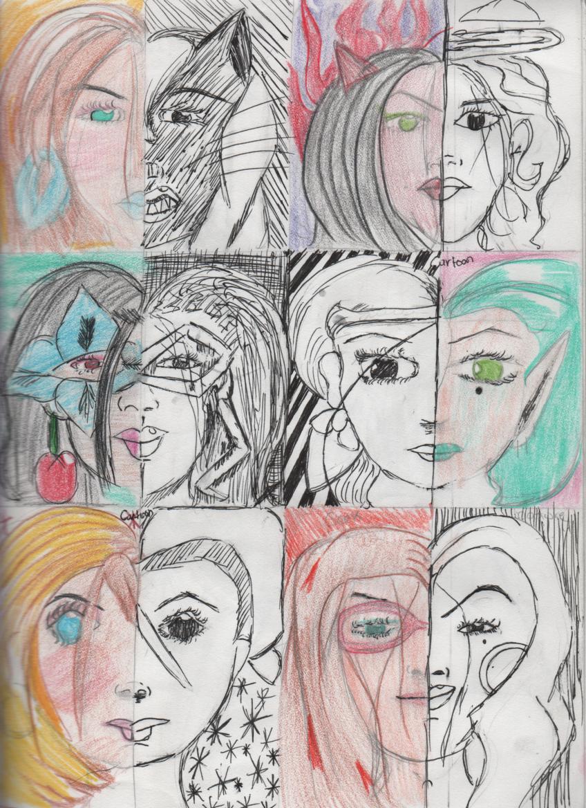 Split Personalities By Estefaniart On DeviantArt split-personalities-by-estefaniart-on-deviantart