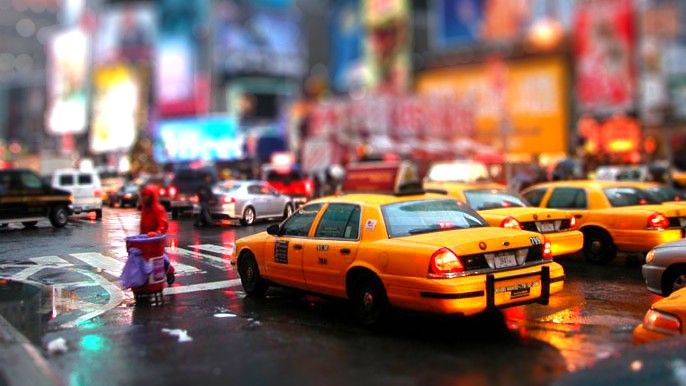 New York tilt shift