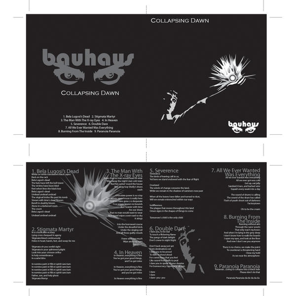 Bauhaus CD Inlay
