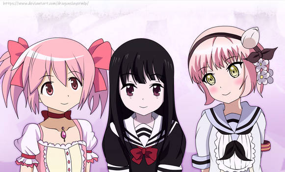 The Trinity of the Mahou Shoujo.