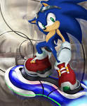 sonic in megalo station by shoppaaaa