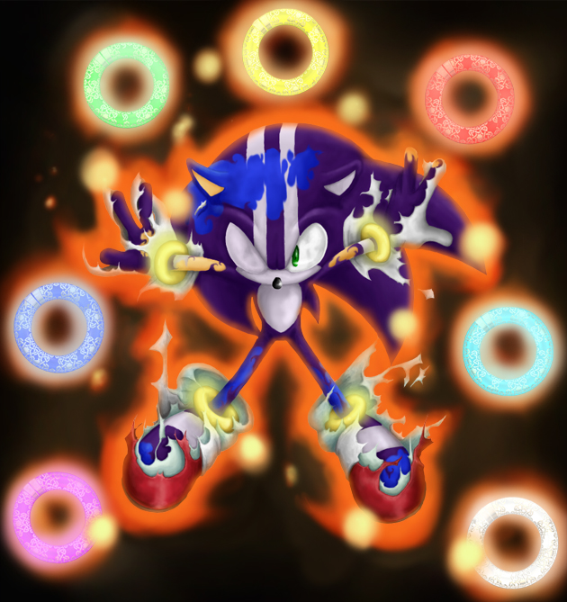 Darkspine sonic has joined the battle #sonicandthesecretrings #darkspi, Sonic