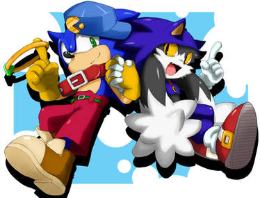 Sonic and klonoa