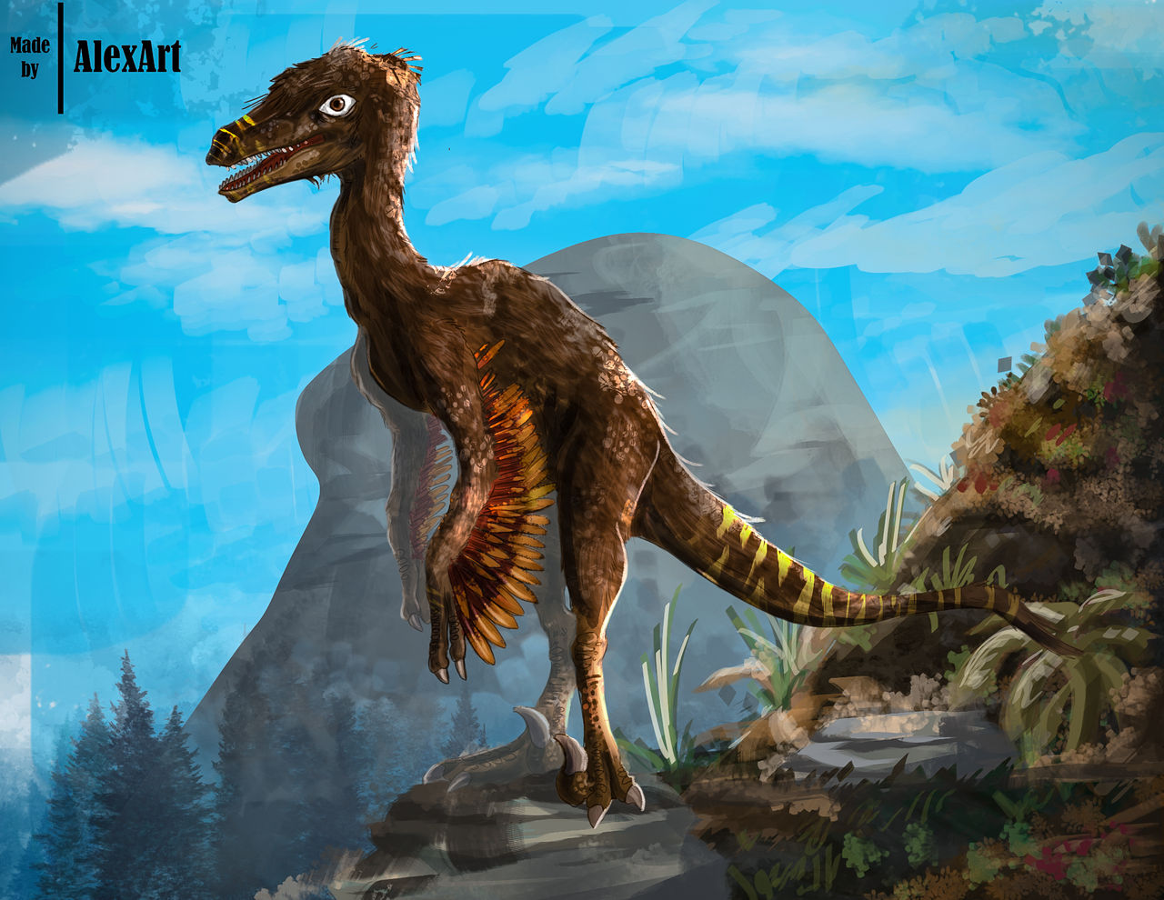 Troodon Body Troodon by JWAleksArt on DeviantArt