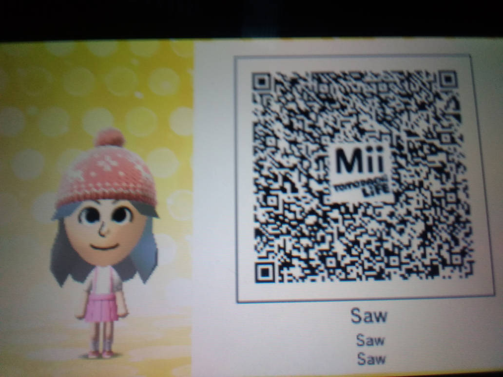 Qr Code Bfdi BFB Tomodachi life QR code - Saw by MeowKitty5 on DeviantArt