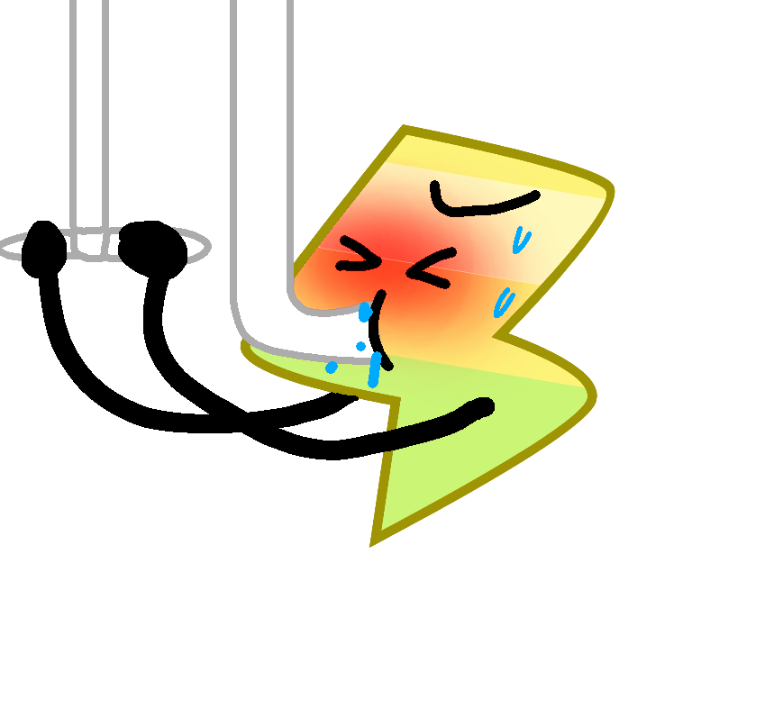 Lightning ate something spicy (Water inflation) by MeowKitty5 on DeviantArt