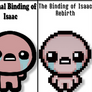 The Binding of Isaac HD Sprite Comparison