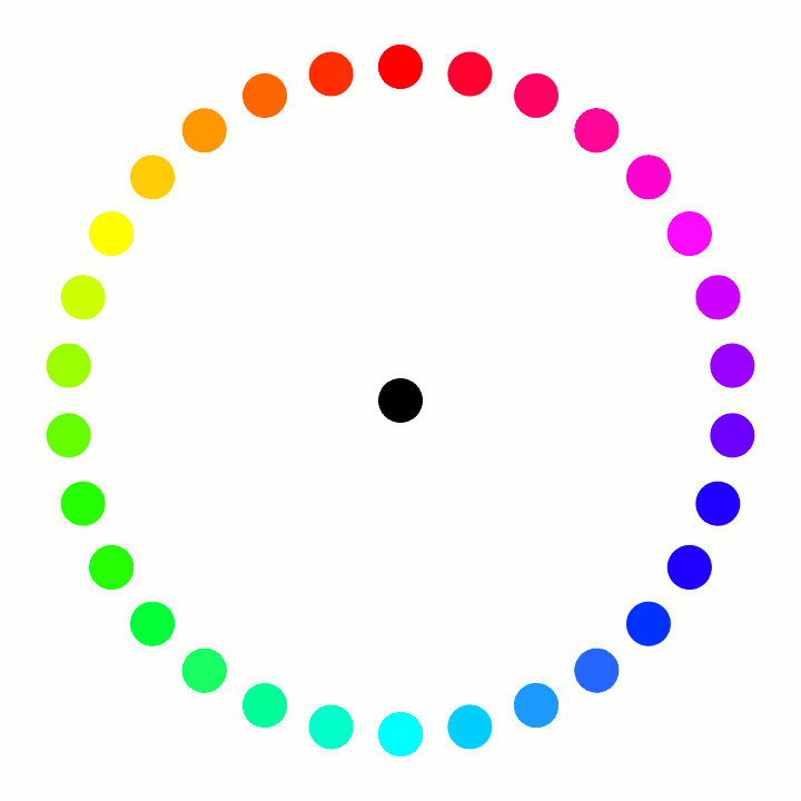 color changing circles by 10binary on DeviantArt
