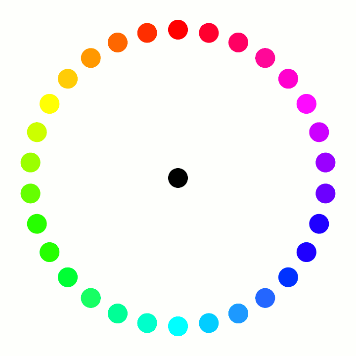 color changing circles by 10binary on DeviantArt
