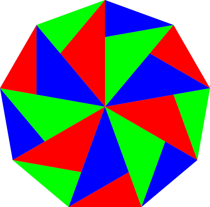 Nonagon Scratch Code shattered rgb nonagon by 10binary on DeviantArt