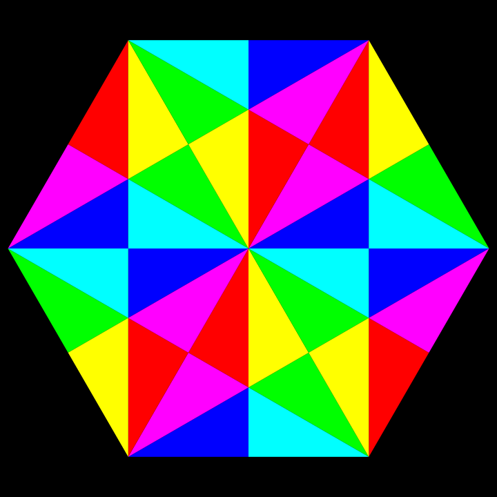 September 6 2012 rainbow hexagon