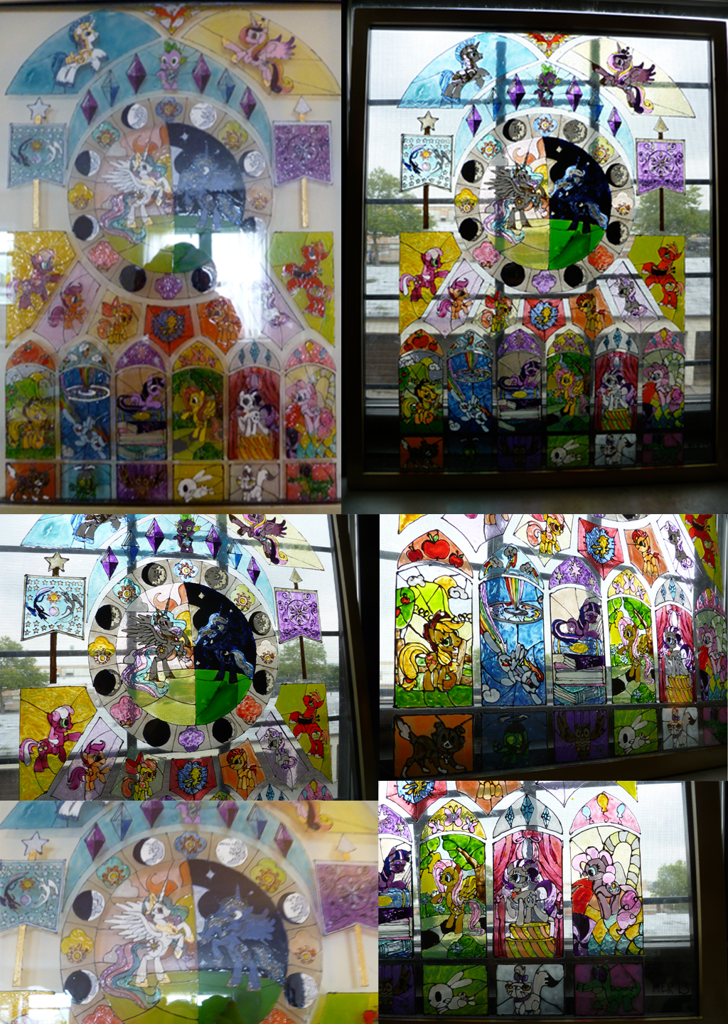 My Little Pony Stained Glass