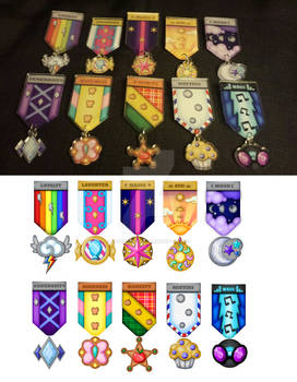 Pony Military Medals