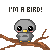 Free Avatar I'm a bird