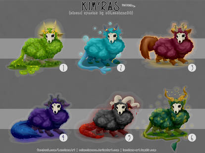 Kim'ra Adoptables [Open! 4/6]