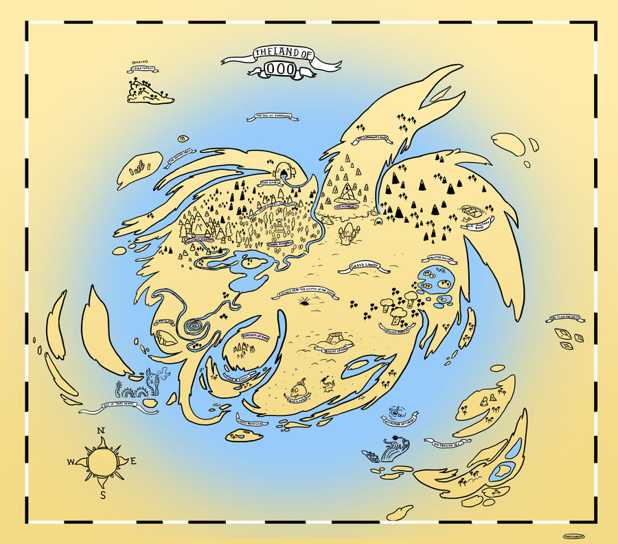 A Blank Map by PrincessJuneWeather on DeviantArt