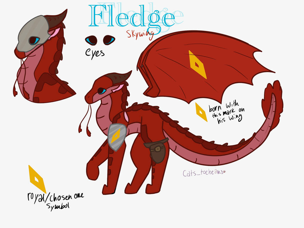 Fledge Character Fledge! by catstoebeans on DeviantArt