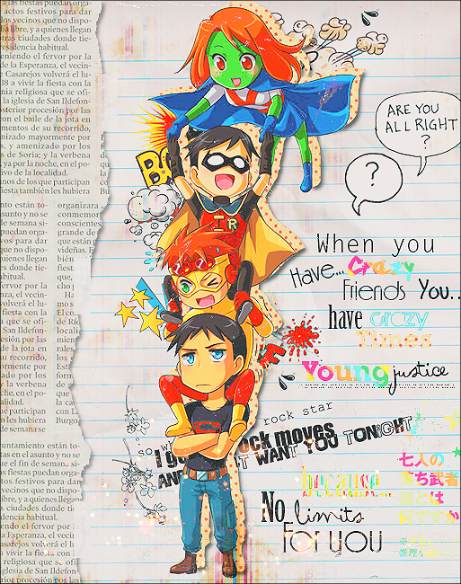 Young Justice Chibi