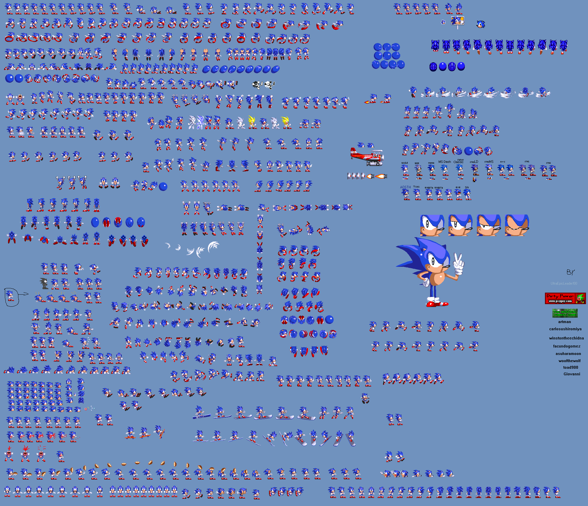 Unused Sonic 1 Sprites from Sonic 3 by SaidGtheGreat on DeviantArt