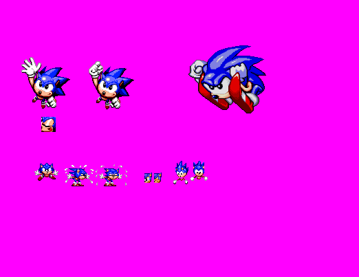 Kinda) Toei Sonic Sprites (V.2) by Welber13 on DeviantArt