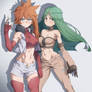 Kendo and Shiozaki BNHA fanart