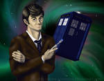 The Tenth Doctor by Russockshitha