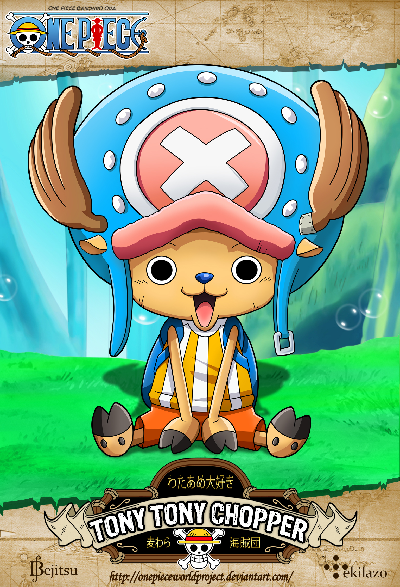 One Piece - Tony Tony Chopper by OnePieceWorldProject on DeviantArt