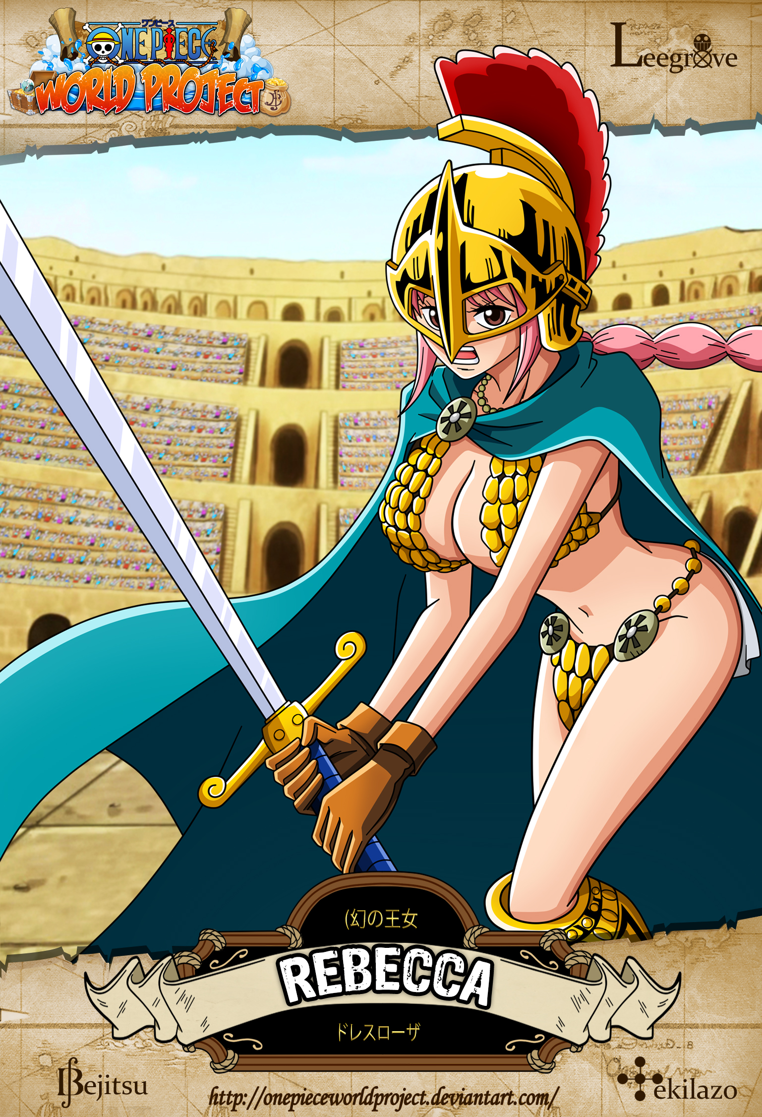 One Piece Rebecca By Onepieceworldproject On Deviantart One Piece Rebecca By Onepieceworldproject On Deviantart