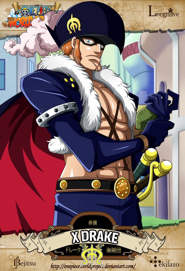 One Piece - X Drake by OnePieceWorldProject on DeviantArt