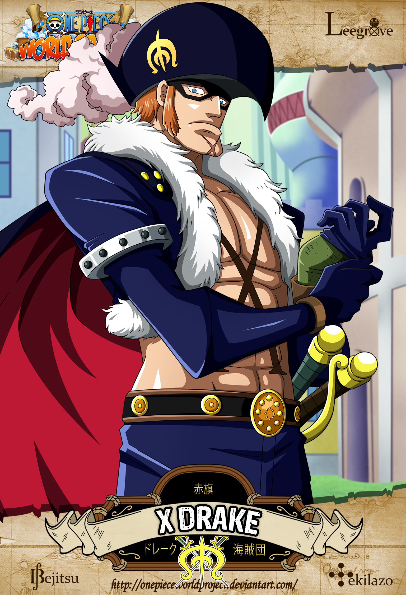 One Piece - X Drake