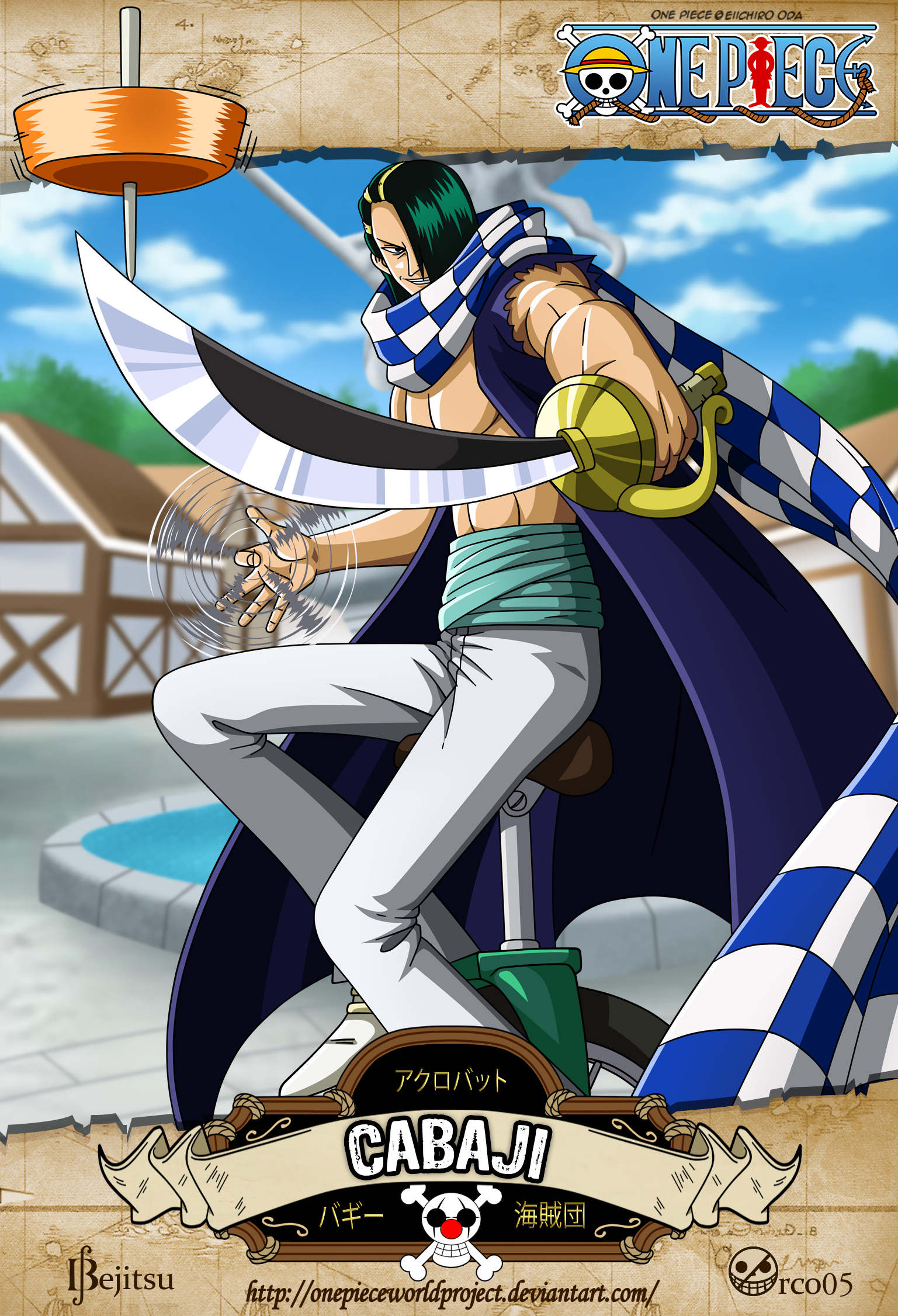 Kabaji One Piece Tcg One Piece - Cabaji by OnePieceWorldProject on DeviantArt