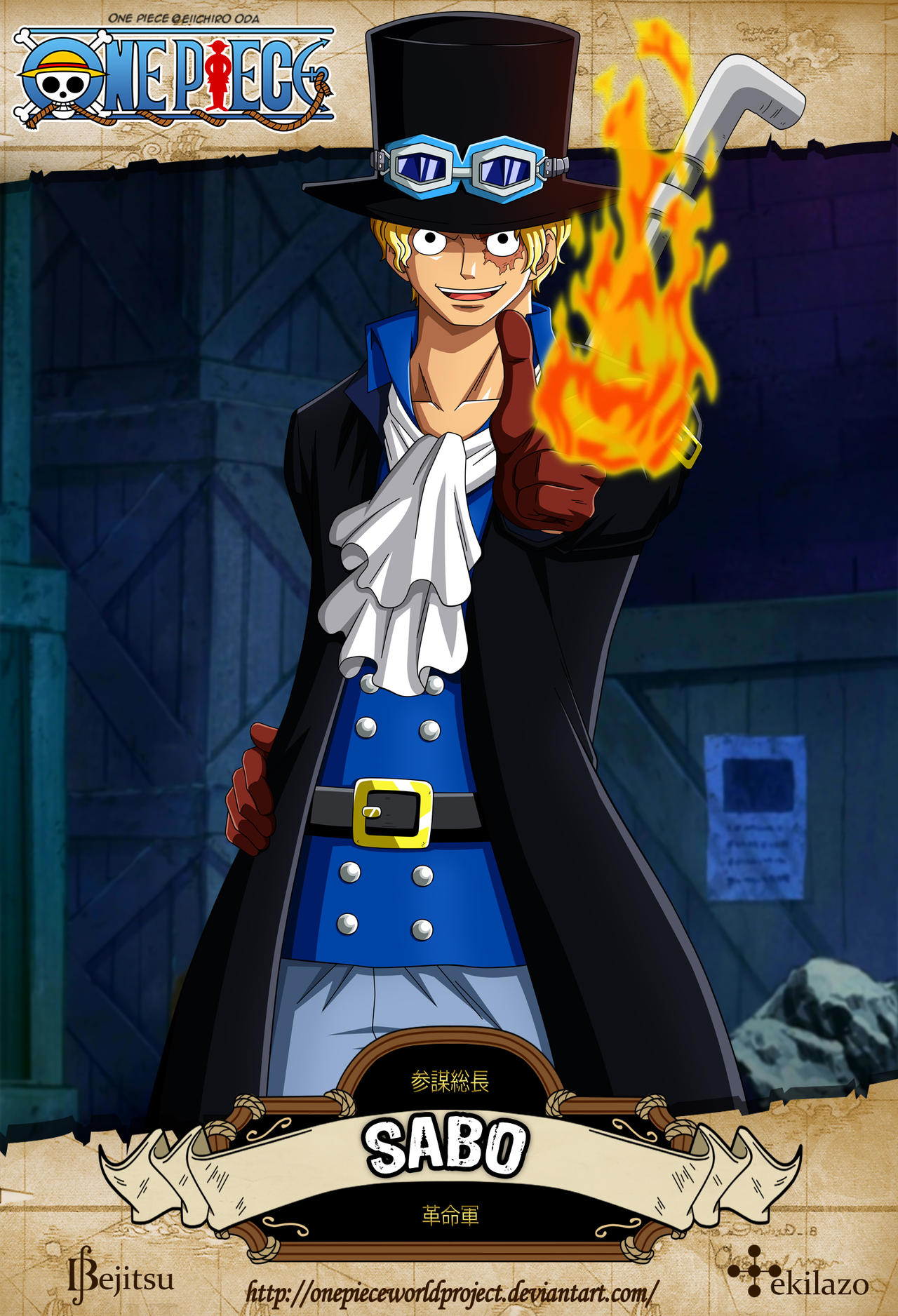 One Piece Sabo By Onepieceworldproject On Deviantart One Piece Sabo By Onepieceworldproject On Deviantart