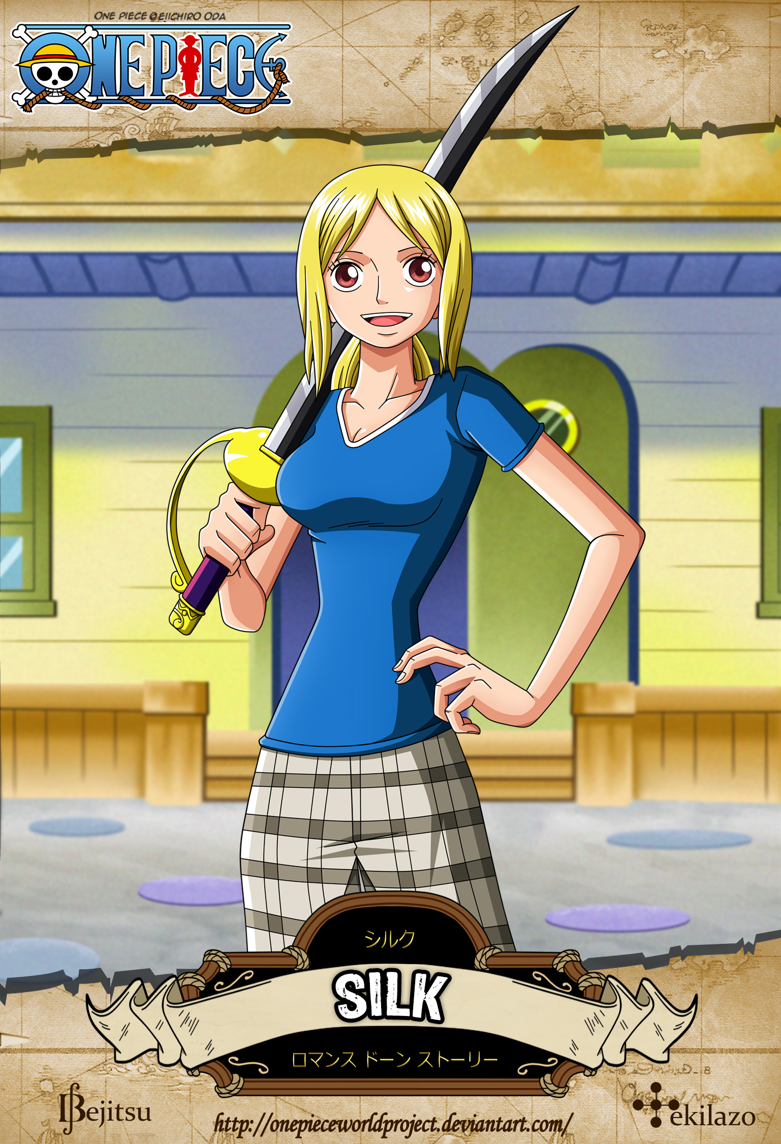 One Piece Silk By Onepieceworldproject On Deviantart One Piece Silk By Onepieceworldproject On Deviantart