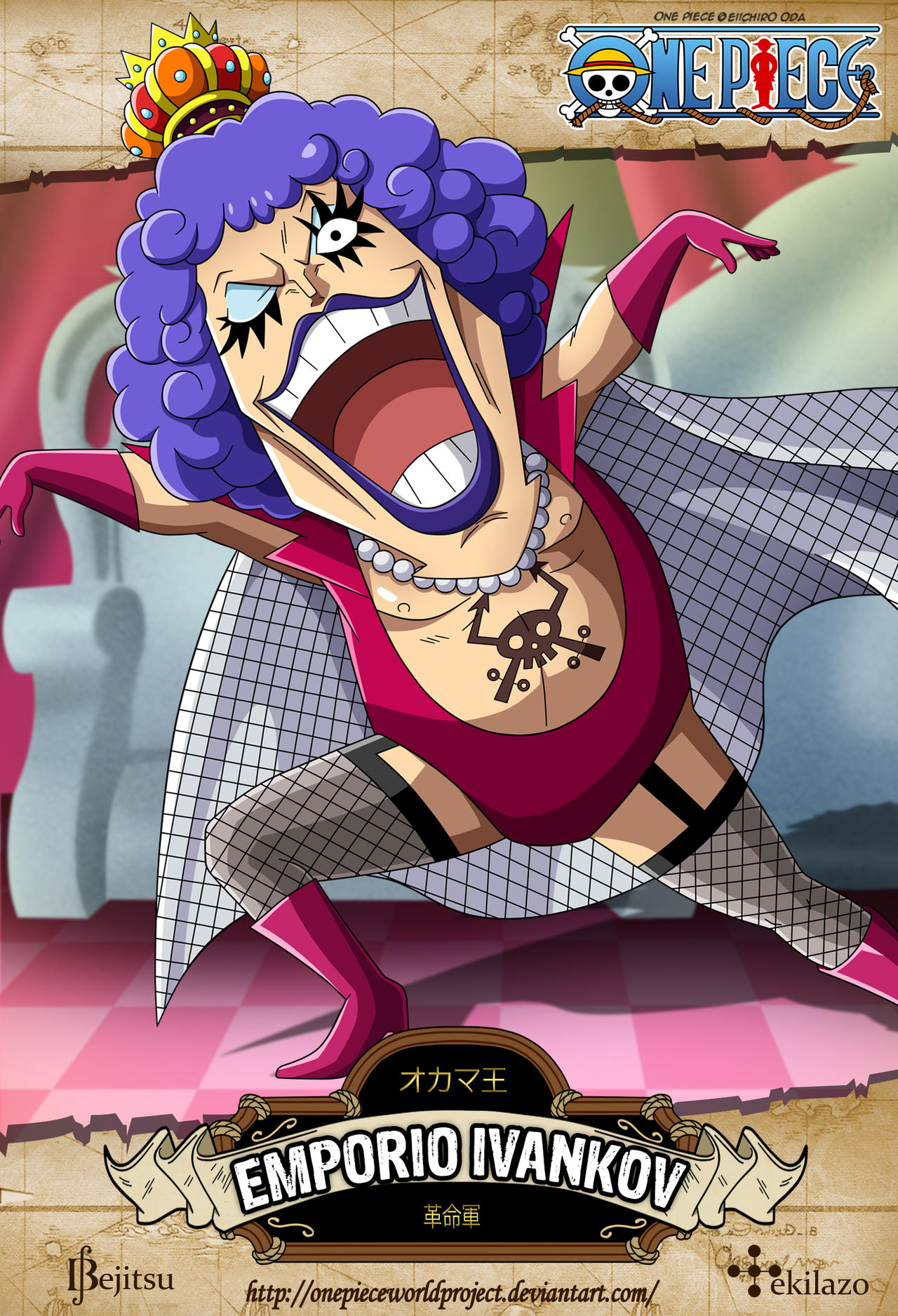 One Piece Emporio Ivankov By Onepieceworldproject On Deviantart One Piece Emporio Ivankov By Onepieceworldproject On Deviantart
