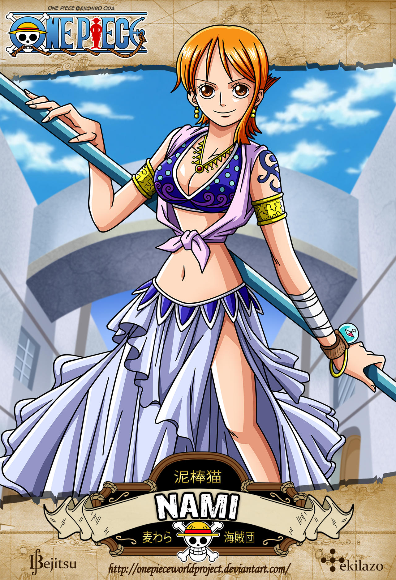One Piece Nami By OnePieceWorldProject On DeviantArt