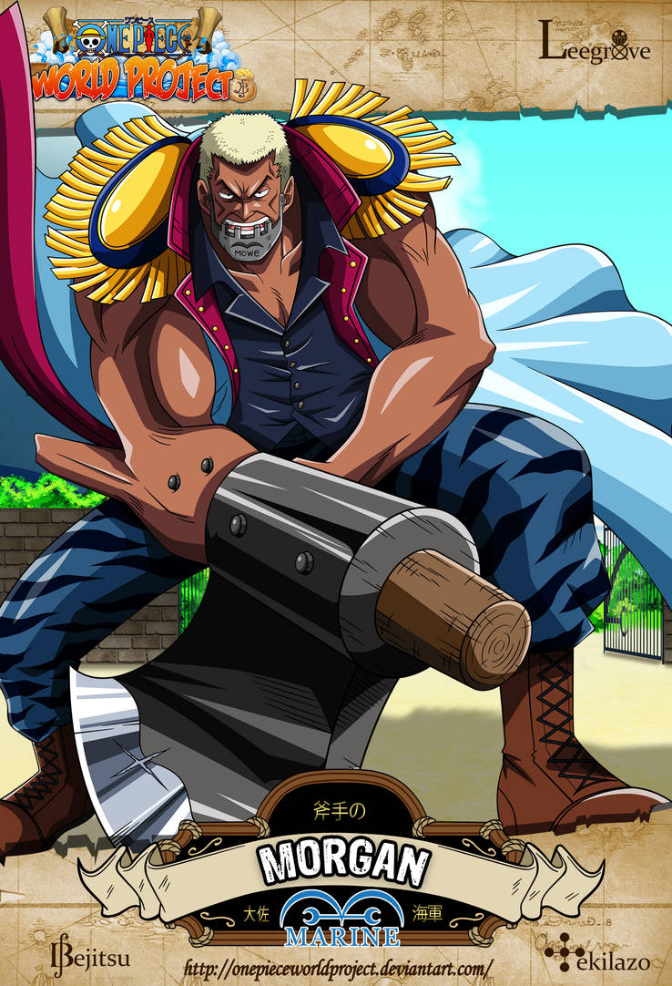One Piece - Morgan by OnePieceWorldProject on DeviantArt
