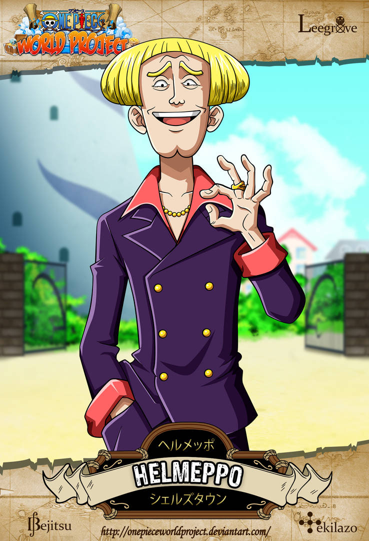 One Piece Helmeppo by OnePieceWorldProject on DeviantArt