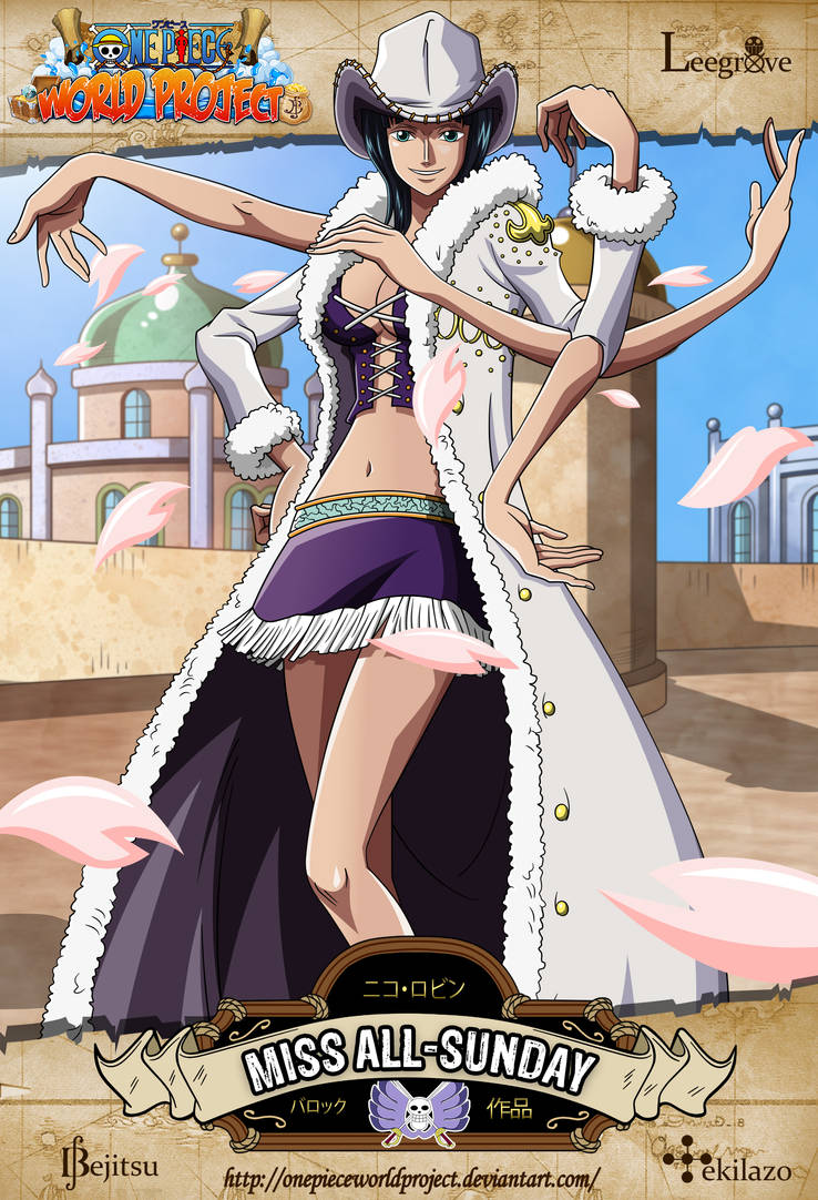 One Piece Miss All Sunday by OnePieceWorldProject on DeviantArt