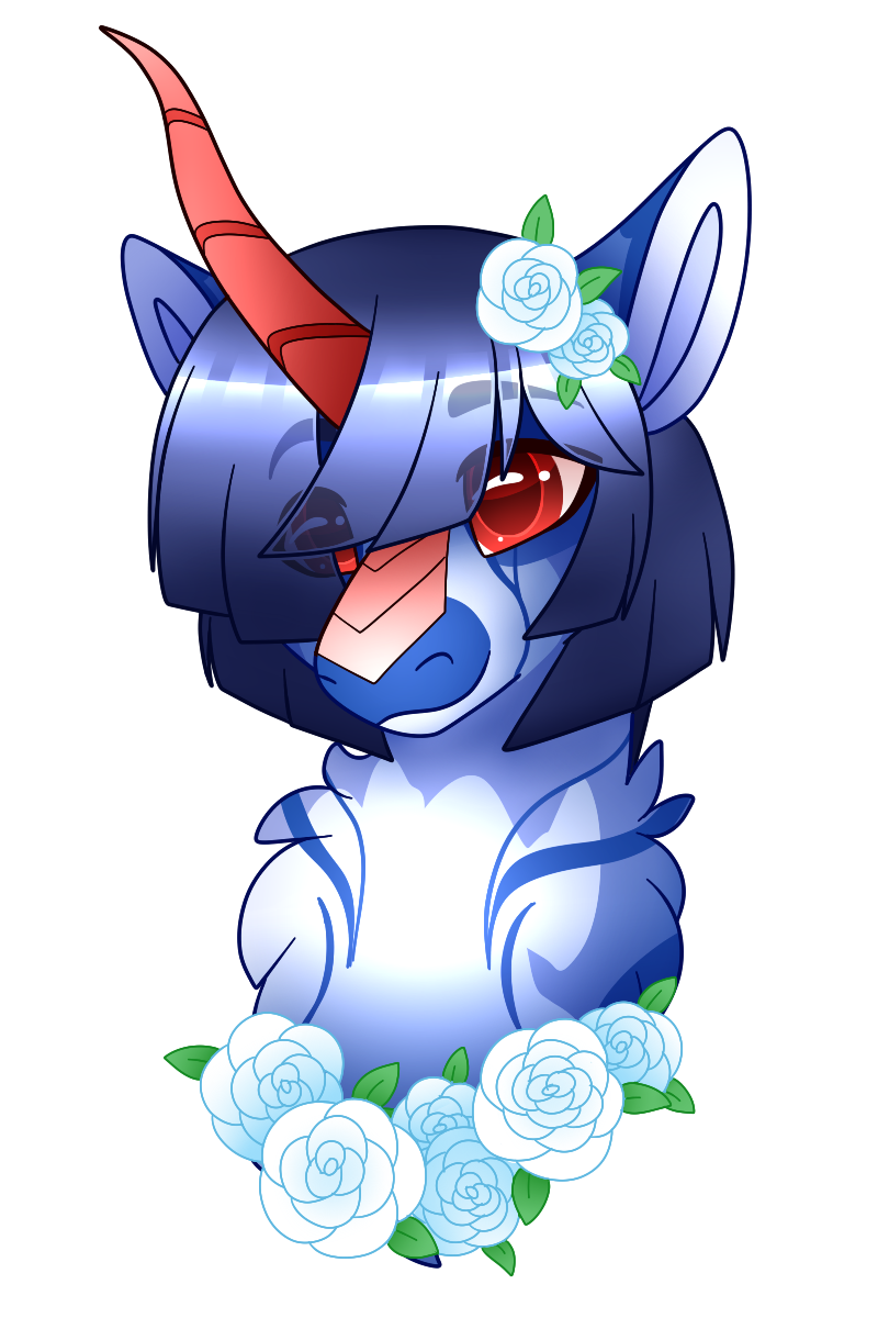 Floral Headshot example