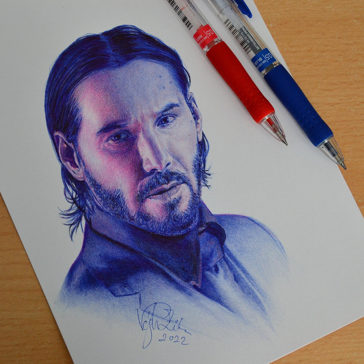 Keanu Reeves by 22Zitty22 on DeviantArt