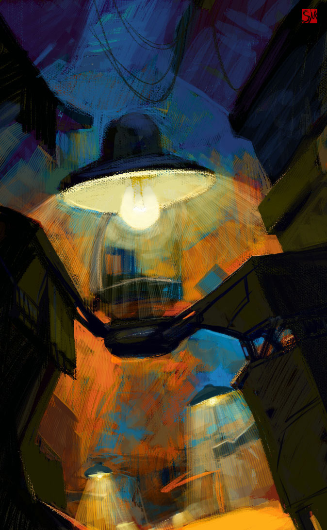 lamp trash:speedpaint