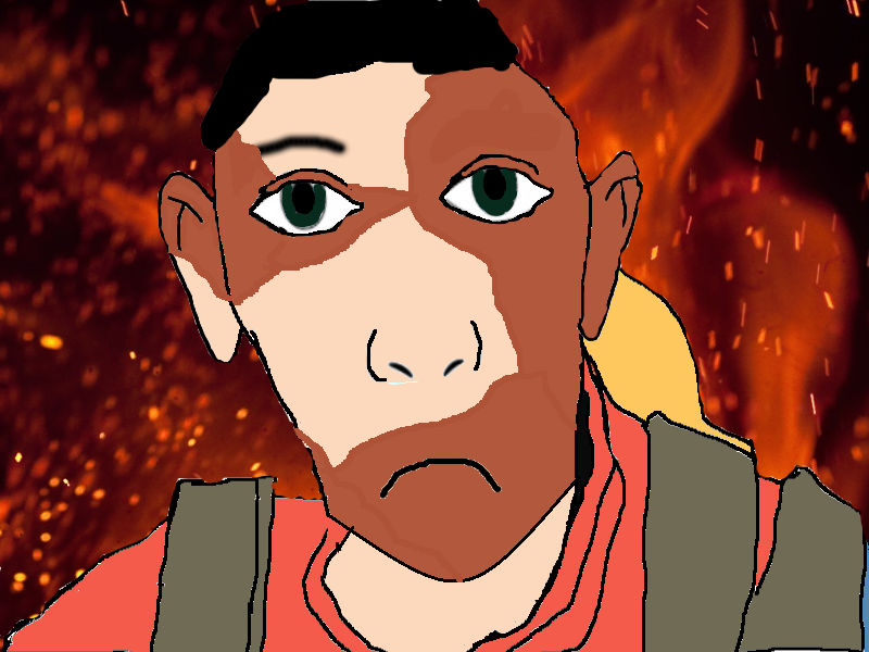 TF2: Red Pyro Unmasked by Pudgemountain on DeviantArt