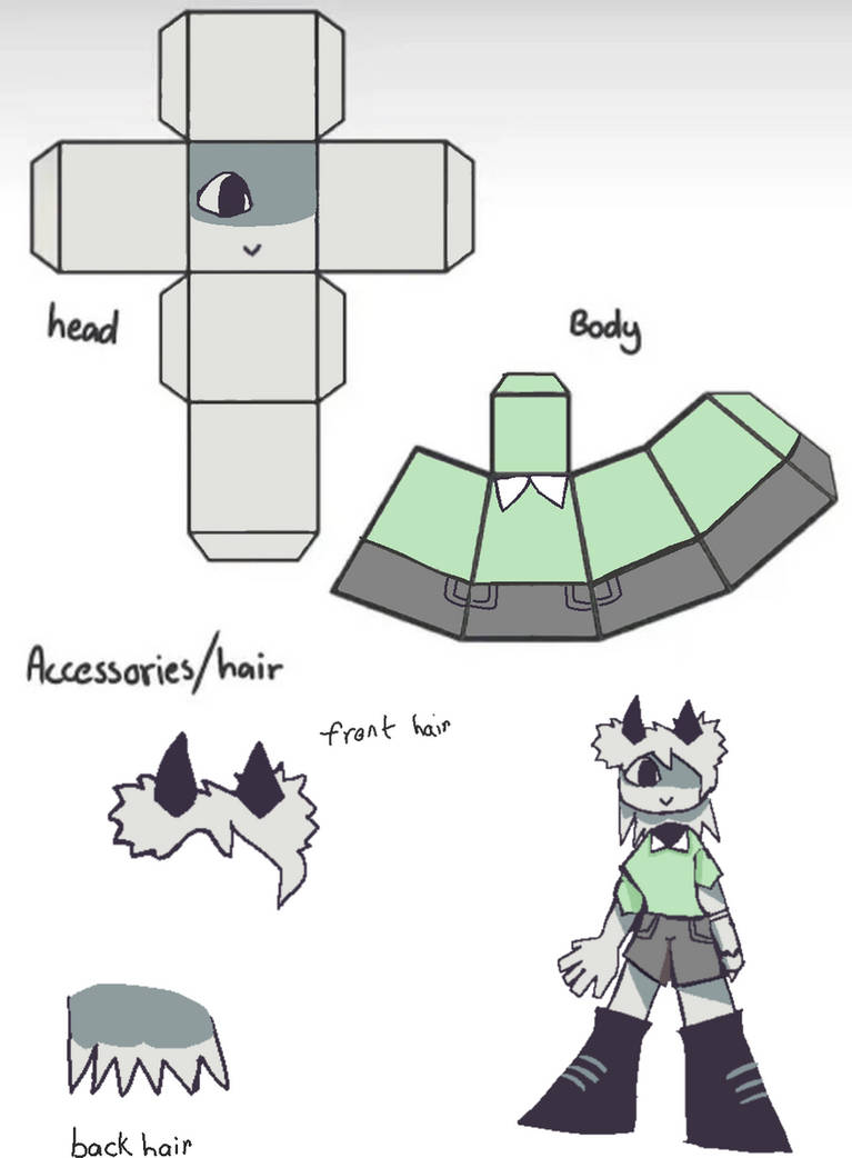 Fundamental paper education oc doll by ontheinter on DeviantArt